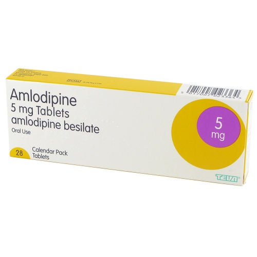 Amlodipine package.