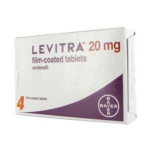 Levitra package.